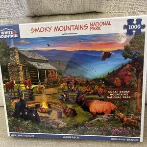 David Maclean Smokey Mountains National Park Puzzle 1000 pieces Bonus Poster